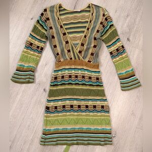 SOLD‼️






Striped Multicolor Knit Quarter Sleeve Women’s Dress